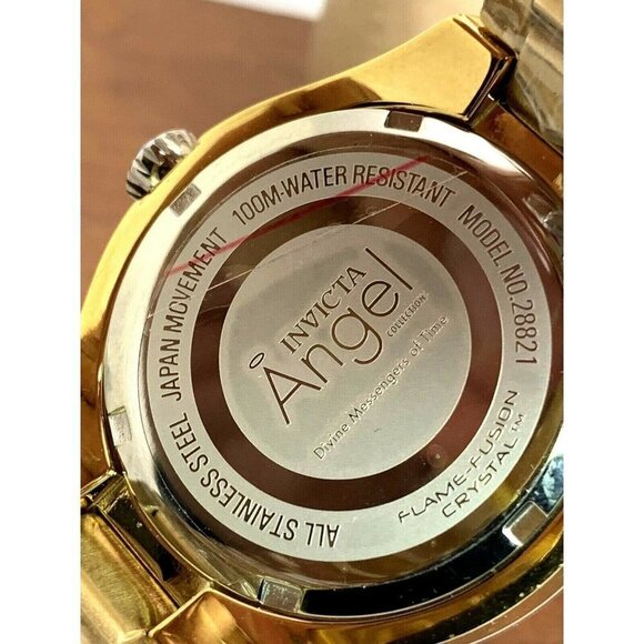 Invicta Women\'s Watch 28821 Angel Two Tone Crystals Stainless Multi-Func… main image 6